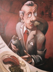 Painting titled Balance